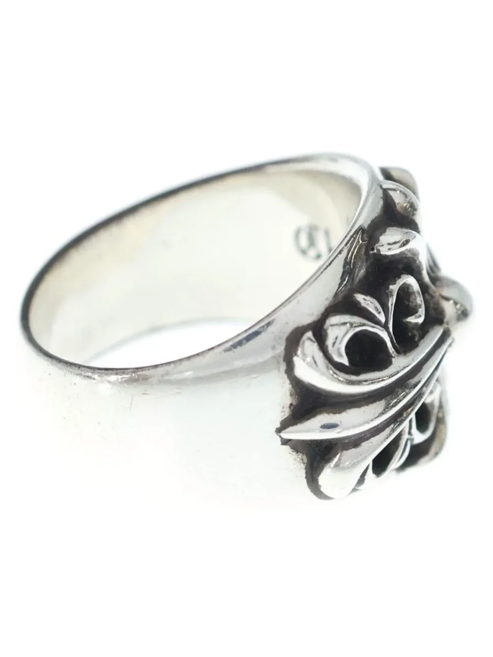 Chrome Hearts Keeper Ring Silver